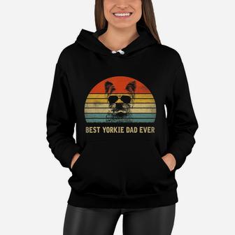 Mens Vintage Best Yorkie Dad Ever Father's Day Gifts For Lover T-shirt Women Hoodie - Seseable