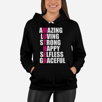 Mom Life Amazing Loving Mother s Women Mama Gifts Women Hoodie - Seseable