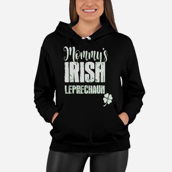 Mommys Irish Leprechaun Kids St Patrick Paddy Women Hoodie - Seseable