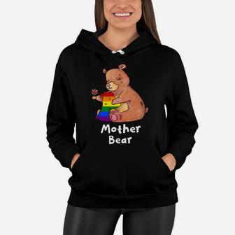 Mother Bear Proud Women Hoodie - Seseable