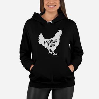 Mother Hen Chicken For Matching Mother And Daughter Women Hoodie - Seseable