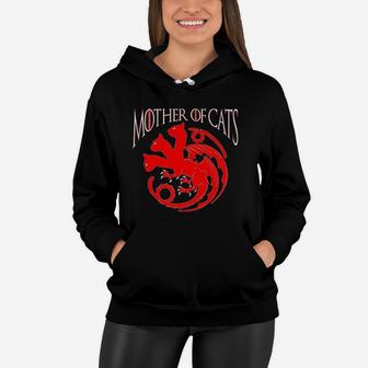 Mother Of Cats Women Hoodie - Seseable