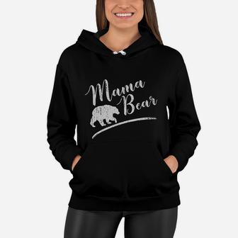Mothers Day Mama And Papa Bear Women Hoodie - Seseable