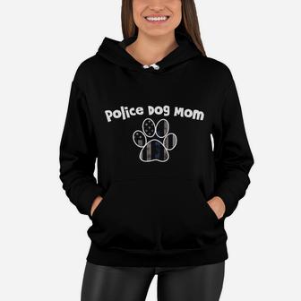 Police Wife Leo Wife Girlfriend Police Dog Mom Women Hoodie - Seseable