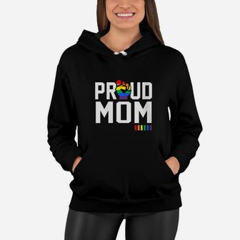 Proud Mom Gay Pride Month Lgbt Women Hoodie - Seseable