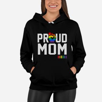 Proud Mom Gay Pride Month Lgbtq Shirt Women Hoodie - Seseable