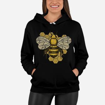 Retro Bee Vintage Save The Bees Women Hoodie - Seseable