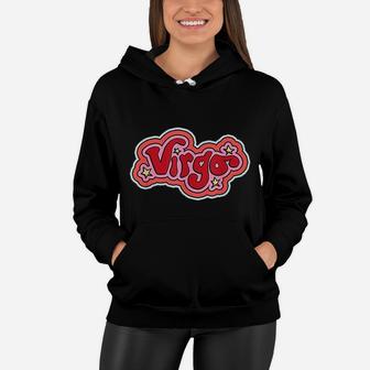 Retro Vintage 70s Virgo Zodiac Horoscope Women Hoodie | Seseable CA
