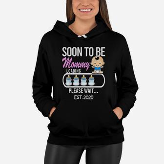 Soon To Be Mommy Est 2020 It A Boy Women First Time Mom Women Hoodie - Seseable