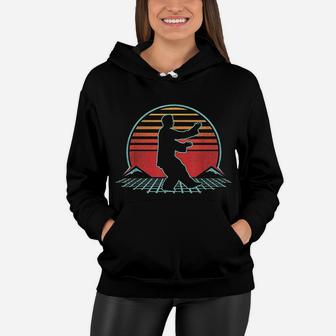 Tai Chi Retro Vintage 80s Style Martial Arts Gift Women Hoodie | Seseable UK