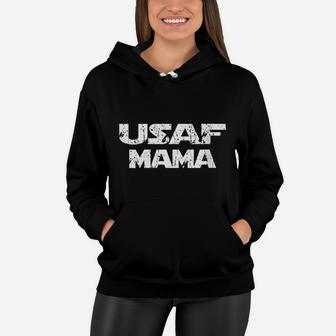 Us Air Force Mama Proud Usaf Mom Gift Af Women Hoodie - Seseable