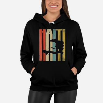 Vintage Haiti Women Hoodie - Seseable