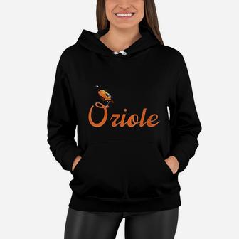 Vintage Oriole Bird Women Hoodie - Seseable