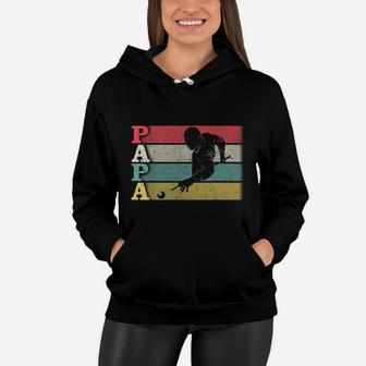 Vintage Retro Billiard Papa Shirt Funny Dadfather's Day T-shirt Women Hoodie - Seseable