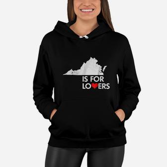 Virginia Lovers Vintage Virginia Lovers Women Hoodie - Seseable