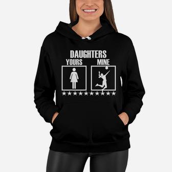 Volleyball Mom And Dad Gift For Volleyball Parents Women Hoodie - Seseable