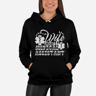 Wife Mom Medical Assistant Women Hoodie - Seseable