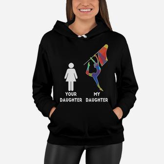 Winter Guard Color Guard Mom Your Daughter My Daughter Women Hoodie - Seseable