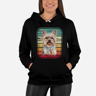 Yorkie Dog Mom Or Dad Love Dogs Gift Women Hoodie - Seseable