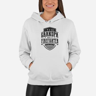 Mens Family Fathers Day Im A Dad A Firefighter Men Women Hoodie