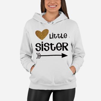 Big Sister And Little Sister Clothing Family Matching Girls Fitted Women Hoodie - Seseable
