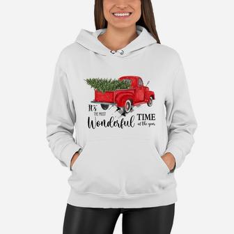 Christmas Trees It Is The Most Wonderful Time Of The Year For Everyone Women Hoodie - Seseable