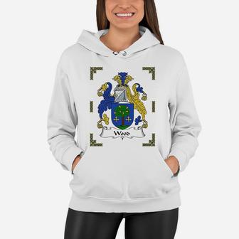 Coat Of Arms Wood Family Crest Women Hoodie - Seseable