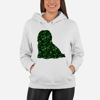 Cute Shamrock Havanese Mom Dad Gift St Patricks Day Awesome Dog Lovers Gift Women Hoodie - Seseable