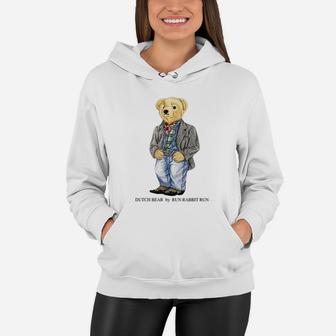Dutch Teddy Bear T-shirt Bear Vintage Fashionable Waterpolo Women Hoodie - Seseable