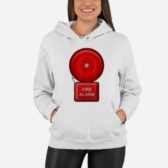 Fire Alarm Costume Matching Family Group Women Hoodie - Seseable