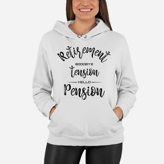 Funny Retirement Gifts For Women Men Mom Dad Women Hoodie - Seseable