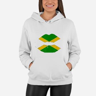 Jamaica Flag Day Jamaican Country Retro Vintage Gift Women Hoodie - Seseable