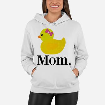 Mom Rubber Duck For Mommy Women Hoodie - Seseable