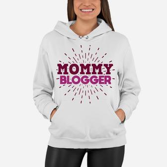 Mommy Blogger Gifts For Mom Blog Writer 2 Women Hoodie - Seseable