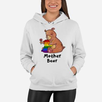 Mother Bear Proud Gay Women Hoodie - Seseable