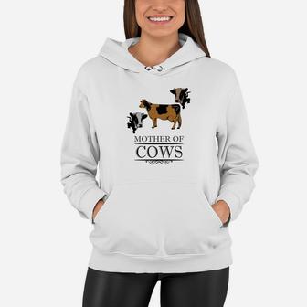 Mother Of Cow Cow Women Hoodie - Seseable