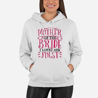 Mother Of The Bride Wedding Women Hoodie - Seseable