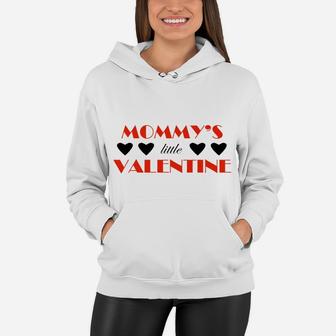 Nqshi Valentines Day Mommys Love Women Hoodie - Seseable