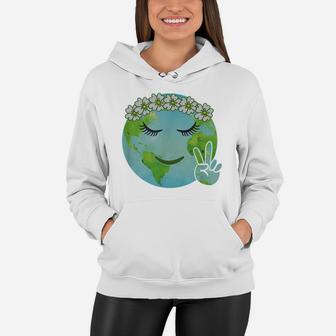 Official Flower Crown Mother Earth Women Hoodie - Seseable