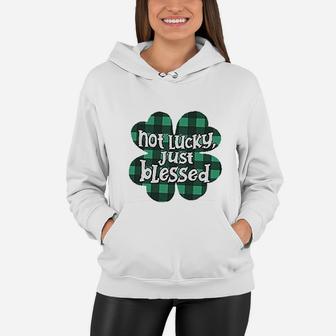 One Lucky Mama Funny Lucky Mom St.patricks Day Women Hoodie - Seseable