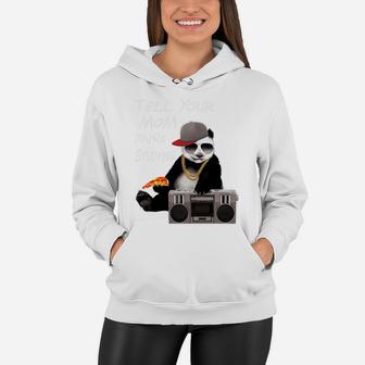 Tell Your Mom Youre Studying Panda Bear Women Hoodie - Seseable