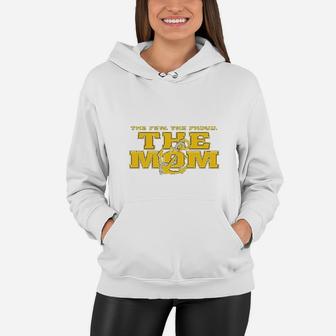 The Few The Proud The Mom Missy Women Hoodie - Seseable