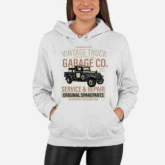 Vintage Truck T-shirt Women Hoodie - Seseable
