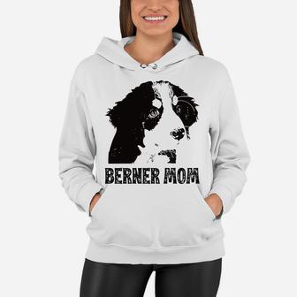Womens Berner Mom Bernese Mountain Dog Mom Women Hoodie - Seseable