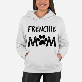 Womens Frenchie Mom Womens French Bulldog Animal Lover Women Hoodie - Seseable