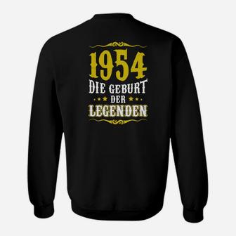 1954 Geburtsjahr Legenden Deutsche Deutschland Sweatshirt - Seseable