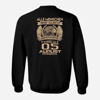 Adler Geburtstags-Sweatshirt für Augustgeborene, Personalisiert - Seseable