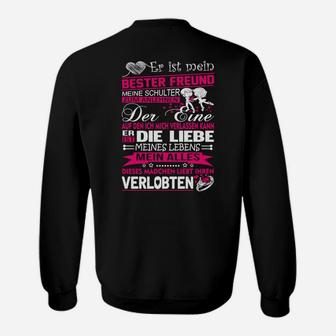 Diese Mädchen Liebe Ihren Verlobten Sweatshirt - Seseable