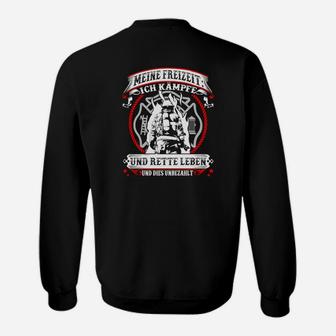 Feuerwehr Meine Freizeit Sweatshirt - Seseable