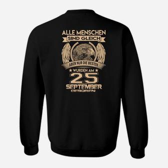 Geburtstags-Sweatshirt 25. September, Adler Motiv, Personalisiert - Seseable